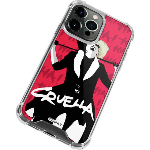 Disney Cruella (2021) Evil Laugh iPhone 13 Pro Max Clear Case